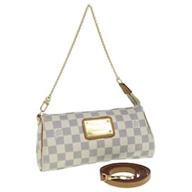 Louis Vuitton-LOUIS VUITTON Damier Azur Eva Shoulder Bag 2way N55214 LV Auth 62637-Other