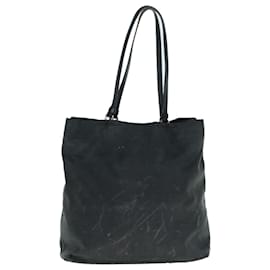 Prada-PRADA Tote Bag Nylon Black Auth 62774-Black