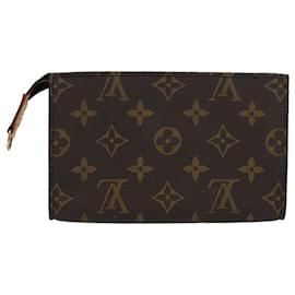 Louis Vuitton-LOUIS VUITTON Monogram Bucket PM Bolsa de acessórios LV Auth 62646-Monograma