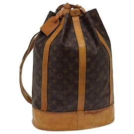 Louis Vuitton-LOUIS VUITTON Monogram Randonnee GM Shoulder Bag M42244 LV Auth ar11167b-Monogram
