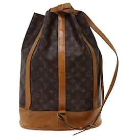 Louis Vuitton-LOUIS VUITTON Monogram Randonnee GM Shoulder Bag M42244 LV Auth ar11167b-Monogram