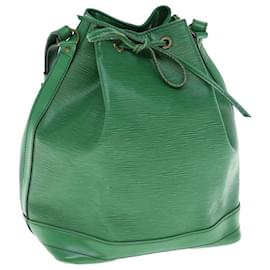 Louis Vuitton-LOUIS VUITTON Epi Noe Shoulder Bag Green M44004 LV Auth 62821-Green