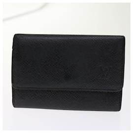 Louis Vuitton-LOUIS VUITTON Damier Ebene Epi Taiga Key Case Wallet 7Set LV Auth bs10455-Other