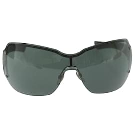 Gucci-GUCCI GG Sunglasses Plastic Black Auth ar11138-Black