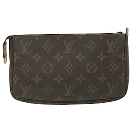 Louis Vuitton-LOUIS VUITTON Monogramm Pochette Accessoires Tasche M.51980 LV Auth ar11190b-Monogramm