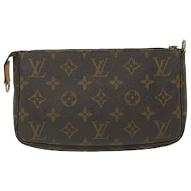 Louis Vuitton-LOUIS VUITTON Monogram Pochette Accessoires Pouch M51980 LV Auth ar11190b-Monograma