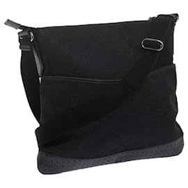 Gucci-gucci GG Canvas Shoulder Bag black 145857 Auth ep2791-Black
