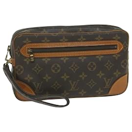 Louis Vuitton-LOUIS VUITTON Monograma Marly Dragonne GM Clutch Bag M51825 Autenticação de LV 62470-Monograma