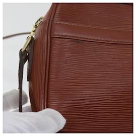 Louis Vuitton-LOUIS VUITTON Epi Trocadero 23 Shoulder Bag Brown M52313 LV Auth bs10833-Brown
