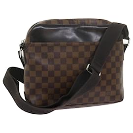 Louis Vuitton-LOUIS VUITTON Damier Ebene Jake Messenger PM Shoulder Bag N41568 LV Auth bs10717-Other