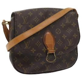 Louis Vuitton-LOUIS VUITTON Monogram Saint Cloud GM Borsa a tracolla M51242 LV Aut 62274-Monogramma