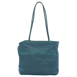 Prada-PRADA Shoulder Bag Nylon Blue Auth yb468-Blue