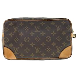 Louis Vuitton-LOUIS VUITTON Monograma Marly Dragonne GM Clutch Bag M51825 Autenticação de LV 62824-Monograma