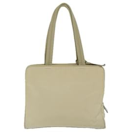 Prada-PRADA Borsa Tote Nylon Crema Aut 63183-Crudo