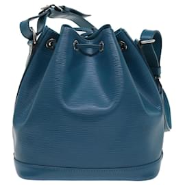 Louis Vuitton-Bolsa de ombro LOUIS VUITTON Epi Noe BB Azul Ciano M40846 Autenticação de LV 63245-Azul,Outro