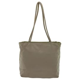 Prada-Prada Tote Bag Nylon Khaki Auth 63258-Caqui