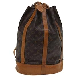 Louis Vuitton-LOUIS VUITTON Monogram Randonnee GM Shoulder Bag M42244 LV Auth ar11200b-Monogram