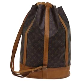 Louis Vuitton-LOUIS VUITTON Monogram Randonnee GM Shoulder Bag M42244 LV Auth ar11200b-Monogram