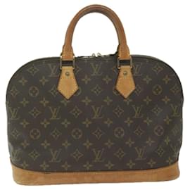 Louis Vuitton-Bolsa de mão M LOUIS VUITTON com monograma Alma M51130 Autenticação de LV 62938-Monograma