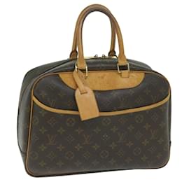 Louis Vuitton-LOUIS VUITTON Monogram Deauville Hand Bag M47270 LV Auth bs11274-Monogram