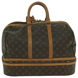 Louis Vuitton-LOUIS VUITTON Monogram Sac Sports Boston Bag M41444 LV Auth th4387-Monogram