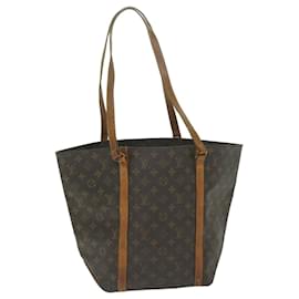 Louis Vuitton-LOUIS VUITTON Monogram Sac Shopping Tote Bag M51108 Auth LV 63254-Monogramme