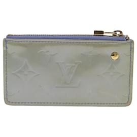 Louis Vuitton-LOUIS VUITTON Monogramm Vernis Pochette Cles Geldbörse Lavande M91249 Auth 63290-Andere
