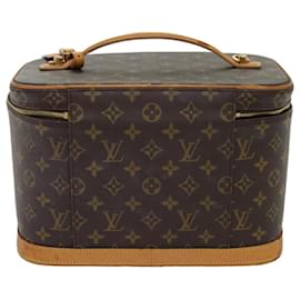 Louis Vuitton-LOUIS VUITTON Monogram Nice Hand Bag 2way M47280 LV Auth 62997-Monogram