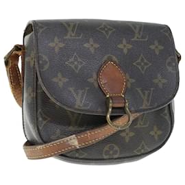 Louis Vuitton-LOUIS VUITTON Monogram Saint Cloud PM Shoulder Bag M51244 LV Auth 63083-Monogram