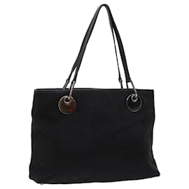 Gucci-Gucci GG Canvas Tragetasche schwarz 153009 Auth 63116-Schwarz