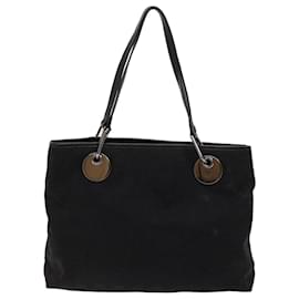 Gucci-gucci sac cabas en toile GG noir 153009 auth 63116-Noir