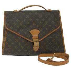 Louis Vuitton-LOUIS VUITTON Beverly Handtasche mit Monogramm 2Weg M51120 LV Auth ar11195b-Monogramm