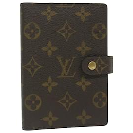 Louis Vuitton-LOUIS VUITTON Monogram Agenda PM Day Planner Cover R20005 LV Auth am5536-Monogram