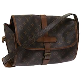 Louis Vuitton-Bolsa de ombro LOUIS VUITTON Monogram Marne M51369 LV Auth yk10061-Monograma