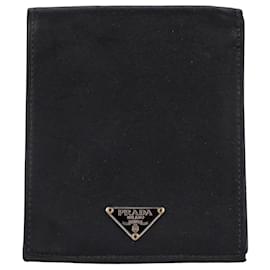 Prada-Prada Nylon Triangle Wallet-Black