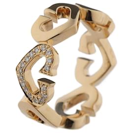 Cartier-Cartier Hearts and Symbols Diamond Band in 18k yellow gold-Golden