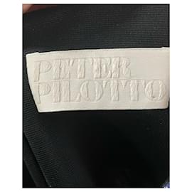 Peter Pilotto-Bedrucktes ärmelloses Etuikleid von Peter Pilotto aus burgunderfarbenem Polyester-Bordeaux