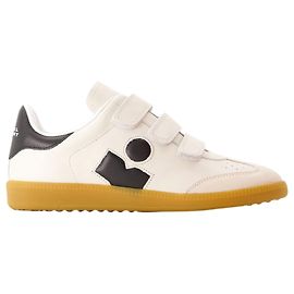 Beth Gd Sneakers – Isabel Marant – Baumwolle – Beige/Schwarze Farbe Beige