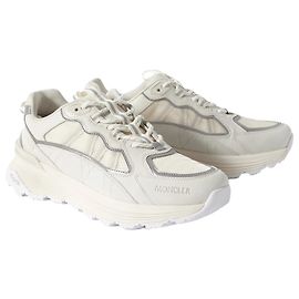 Tênis Moncler Lite Runner em Couro e Mesh Outro