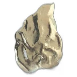 Yves Saint Laurent Gold Leaf Pin Gold hardware