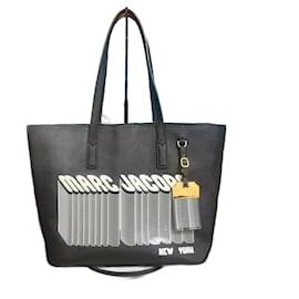 Marc Jacobs-“ Many Layers of Marc” Sidekick Tote-Black,White