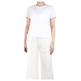 The row-White cotton t-shirt - size S-White