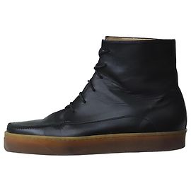 Gabriela Hearst Black lace-up boots - size EU 40.5 (Uk 7.5) Black