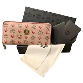 MCM cherry wallet Multiple colors