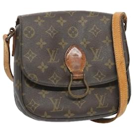Louis Vuitton-LOUIS VUITTON Monogram Saint Cloud MM Shoulder Bag M51243 LV Auth 66440-Monogram