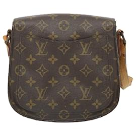 Louis Vuitton-LOUIS VUITTON Monogram Saint Cloud MM Shoulder Bag M51243 LV Auth 66440-Monogram