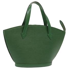 Louis Vuitton-LOUIS VUITTON Epi Saint Jacques Hand Bag Green M52274 LV Auth 66356-Green