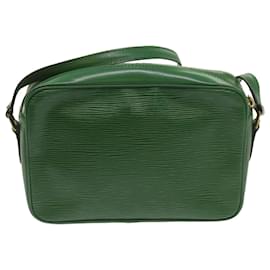 Louis Vuitton-LOUIS VUITTON Epi Trocadero 23 Shoulder Bag Green M52304 LV Auth 66164-Green