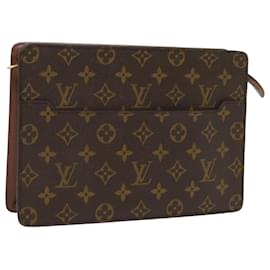 Louis Vuitton-LOUIS VUITTON Monogram Pochette Homme Clutch Bag M51795 LV Auth ep3305-Monogram