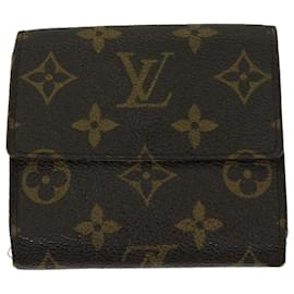 Louis Vuitton-LOUIS VUITTON Monogram Portefeuille Elise Geldbörse M61654 LV Auth 65346-Monogramm